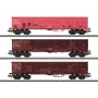 Märklin 047188 H0 Rungenwagen mit Holzbeladung, Epoche IV DB, 3-Leiter AC
