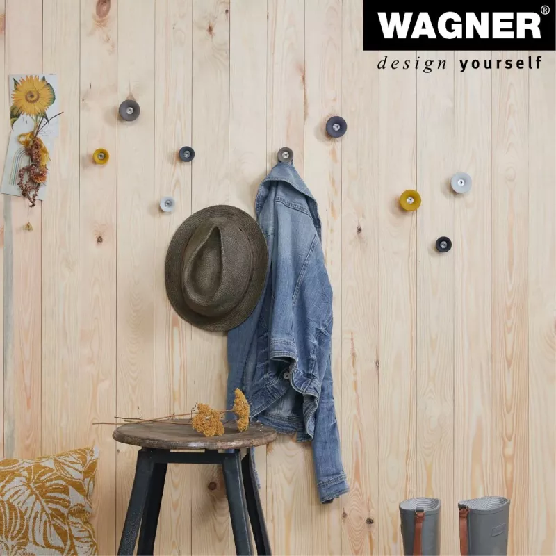 Wagner design yourself TULIP Garderobenhaken GH 0301, 1 Haken, Schwarz 17030121