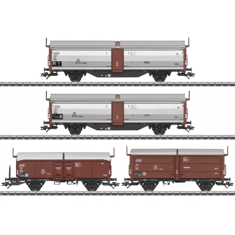 Märklin Tbes-t-66 Schiebedach/Schiebewand-Wagenset (47301)