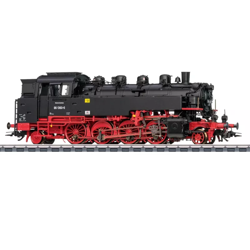 Märklin 37087 H0 Dampflokomotive Baureihe 86.0-8 DR Epoche IV mit mfx+ Digitaldecoder und Sound