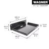Wagner design yourself Wandhalterung WH 2088 Schwarz (15208801)