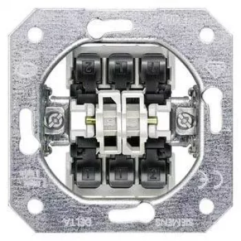 Siemens DELTA Jalousie-/Rollladenschalter 5TA21180KK, Polarweiß