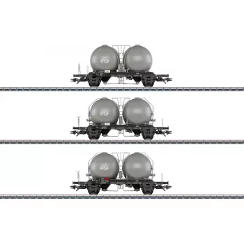 Märklin 46632 H0 3er-Kugelsilo-Set der NS