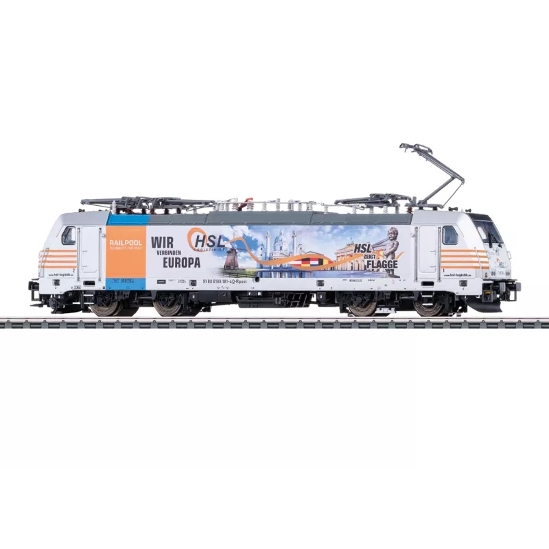Märklin 38803 H0 Elektrolokomotive BR 186 der HSL Logistik