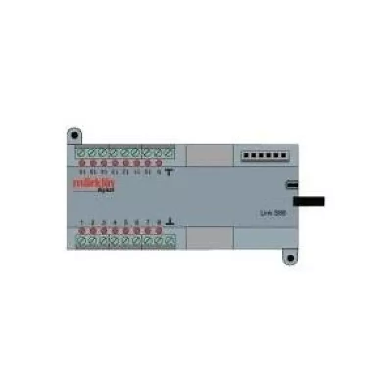 Märklin Link s 88 Digital-Decoder nach DCC, Grün/Weiß 60883