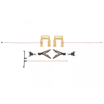 Märklin 072024 H0 stromführende Kurzkupplung, 1 Stück