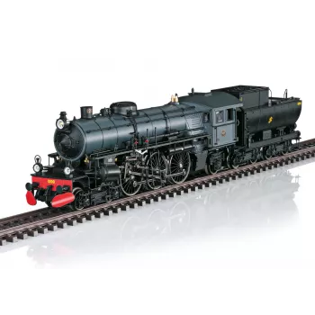 Märklin 39490 H0 Schnellzug-Dampflokomotive Bayerische S 3/6, Betriebsnummer 18 490, AC Digital mit Sound und Rauch