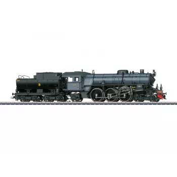 Märklin 39490 H0 Schnellzug-Dampflokomotive Bayerische S 3/6, Betriebsnummer 18 490, AC Digital mit Sound und Rauch