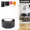 Wagner design yourself EH 5171 Türstopper, Zinkdruckguss mit Gummipuffer, Ø 5 cm, Matto-Nickel/Schwarz 15517111