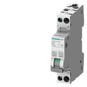 Siemens 5SL60166MC 2-poliger 16 A C-Charakteristik Leitungsschutzschalter, 6 kA