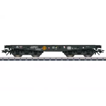 Märklin 048757 Schwerlast-Flachwagen mit Fendt 930 Vario Traktor-Ladung, H0 (1:87), Epoche V