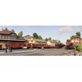 Märklin 48820 H0 G10 gedeckter Güterwagen, Deutsche Bundesbahn, Epoche III