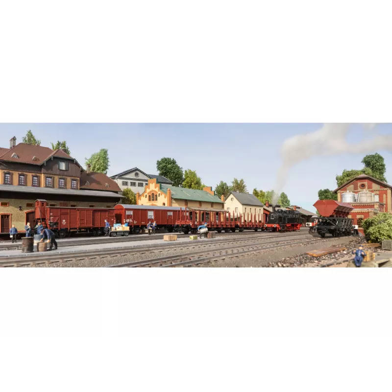 Märklin 48820 H0 G10 gedeckter Güterwagen, Deutsche Bundesbahn, Epoche III