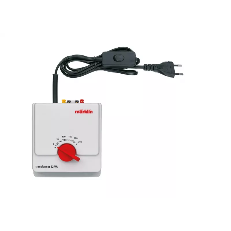 Märklin 66471 Modellbahn-Transformator 230 V 32 VA für H0 3-Leiter AC
