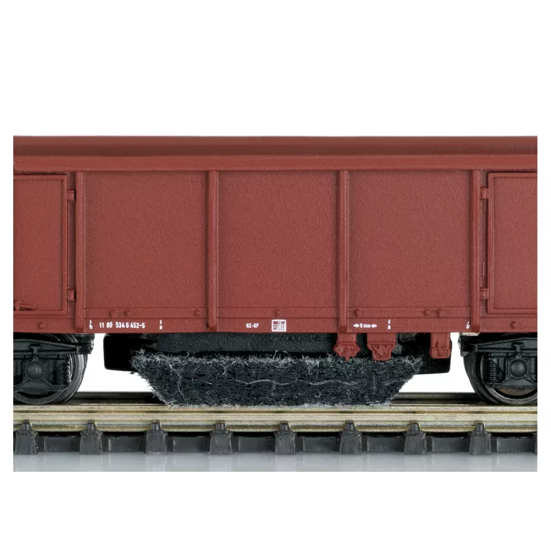 Märklin 86501 Z Spur Gleisreinigungswagen - Schwarz/Rot