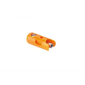 Märklin 71424 Orange Hülsen für Oberleitungsmasten – 10 Stück, H0-Spur