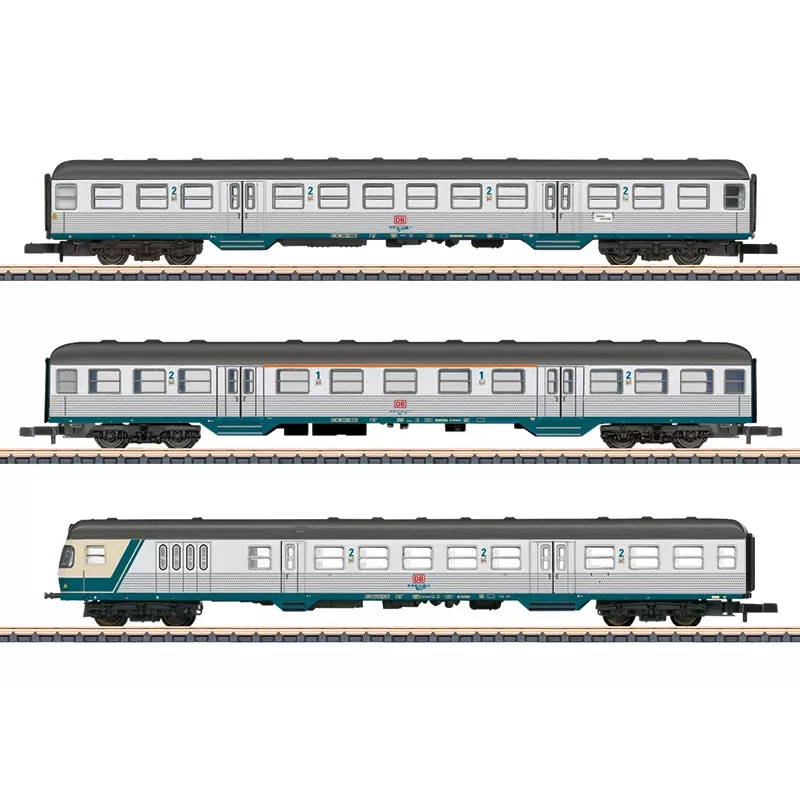 Märklin 087183 Z Maßstab Wagenset Karlsruher Kopf DB A