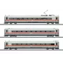 Märklin 43726 Ergänzungswagen-Set für den ICE 4, Maßstab HO, Grau