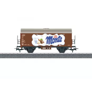 Märklin 44252 H0 Gms 30 gedeckter Güterwagen, Epoche III, DB, Braun