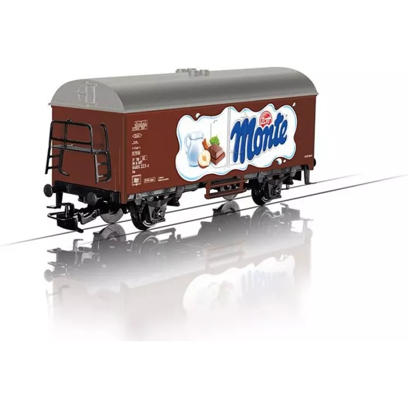Märklin 44252 H0 Gms 30 gedeckter Güterwagen, Epoche III, DB, Braun