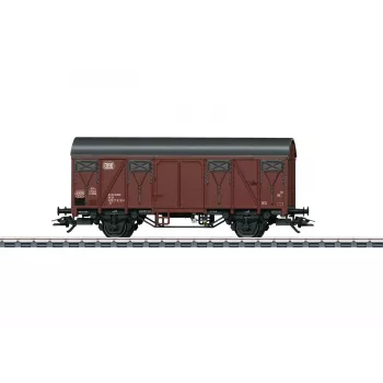 Märklin 44500 H0 gedeckter Güterwagen mit Bremserplattform, DB, Epoche IV