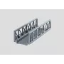Märklin 074620 Gitterbrücke für H0-Modelleisenbahnen (1:87), Grau, eingleisig, 360 mm
