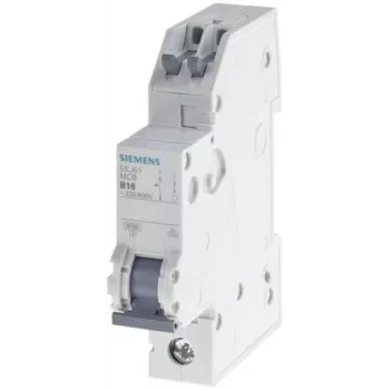 Siemens 5SJ61106KS Leitungsschutzschalter 1-polig B 10 A 6 kA 230/400 V AC Steckklemme