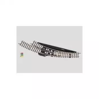 Märklin Z-Gauge Elektromagnetische Bogenweiche Rechts - Schwarz/Gelb (8569)