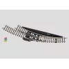 Märklin Z-Gauge Elektromagnetische Bogenweiche Rechts - Schwarz/Gelb (8569)