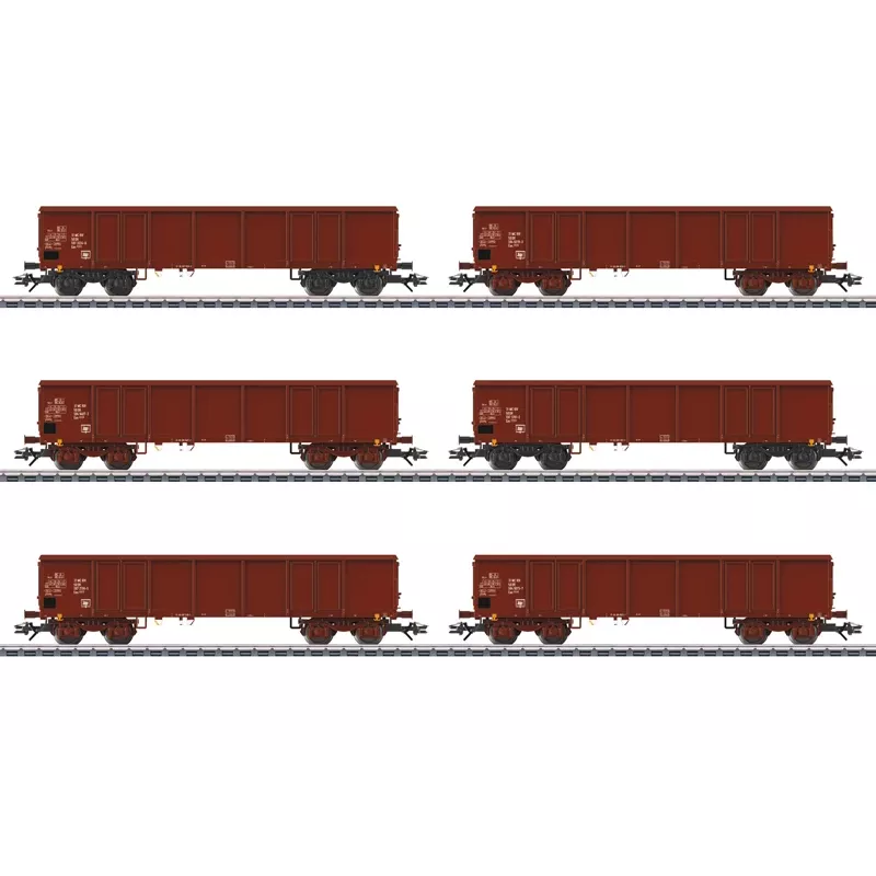 Märklin 046919 H0 AC gedeckter Güterwagen Gms 30 Deutsche Bundesbahn Epoche III