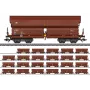 Märklin 000730 H0 24-teiliges Set Schiebedachwagen Tals 968 DB Epoche IV AC