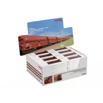 Märklin 000730 H0 24-teiliges Set Schiebedachwagen Tals 968 DB Epoche IV AC