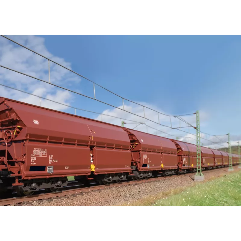 Märklin 000730 H0 24-teiliges Set Schiebedachwagen Tals 968 DB Epoche IV AC