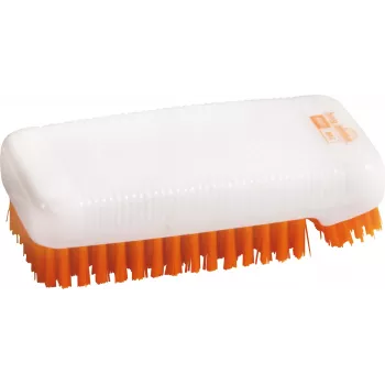 Haug Bürsten 7206 Nagelbürste Weiß Orange Kunststoff