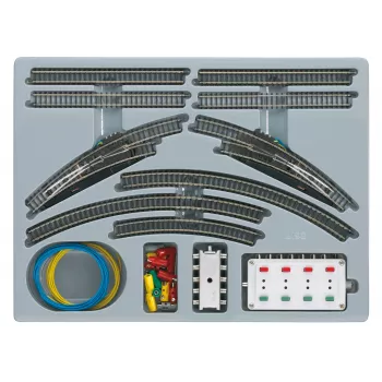 Märklin 08192 Doppelgleis-Pack T1 - Z-Spur (1:220) Gleiserweiterungsset