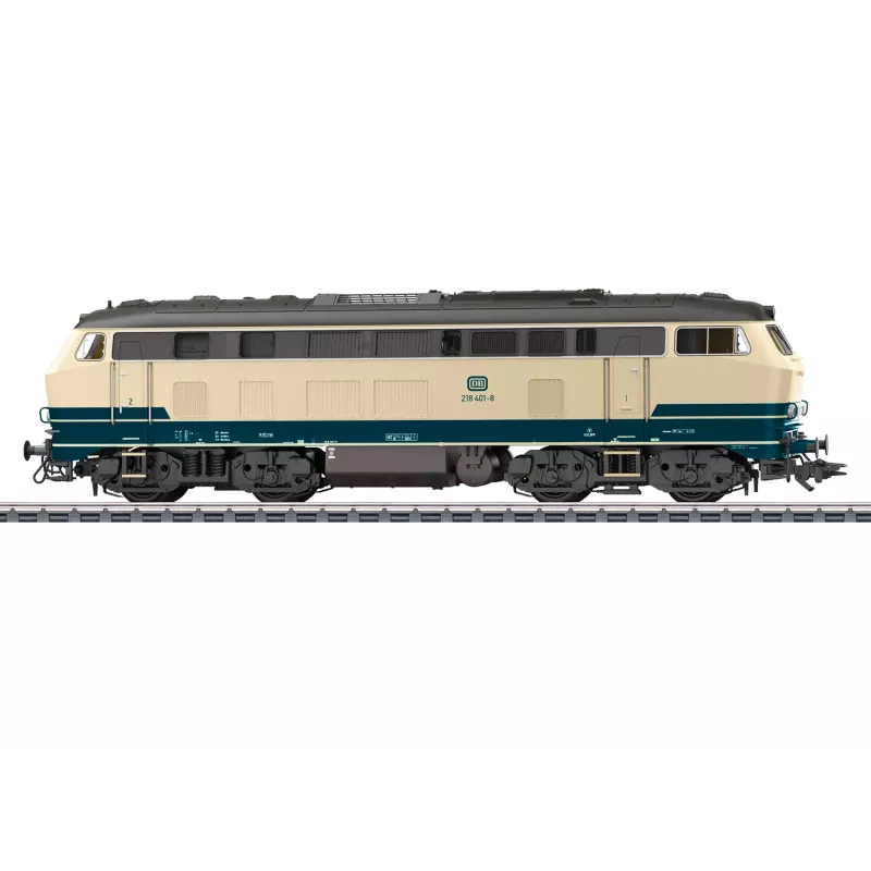 Märklin 39215 H0 Diesellokomotive Baureihe 218 DB Ozeanblau mfx+ Sound & LED