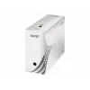 LEITZ easyboxx Archivbox Weiß 150 mm Innenbreite, 25er-Pack, Recycling-Wellpappe