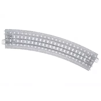 Märklin H0 C-Gleis Gerades Gleis 188,3 mm, 6 Stück, Integriertes Bettungsgleis 020196