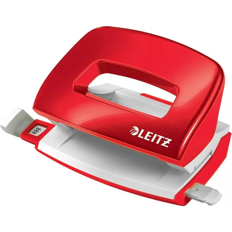 LEITZ Mini NeXXt WOW 5060 rot Locher 10 Blatt 2-Loch 5060-10-26