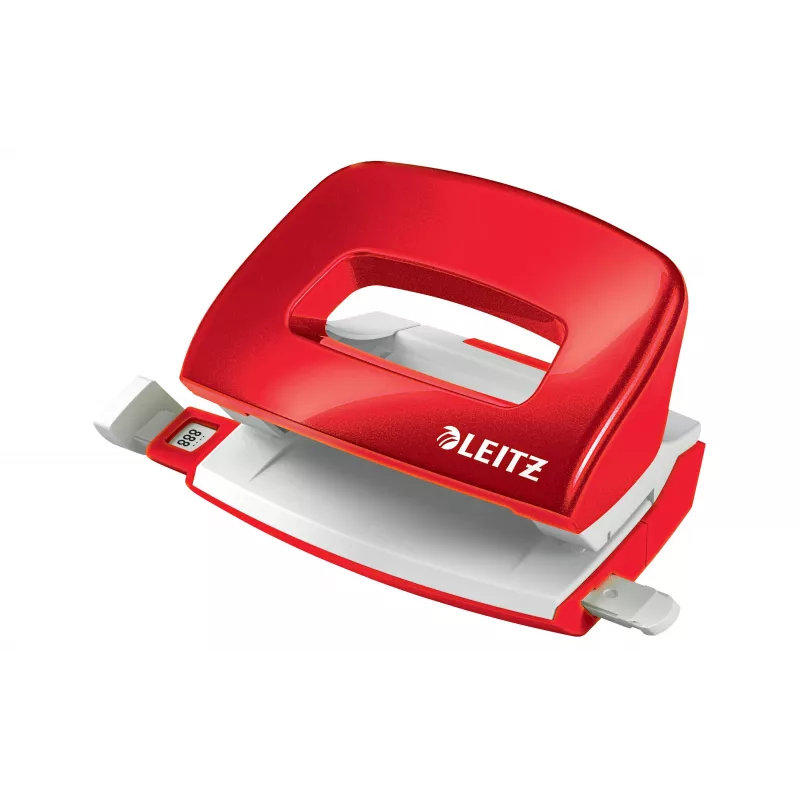 LEITZ Mini NeXXt WOW 5060 rot Locher 10 Blatt 2-Loch 5060-10-26