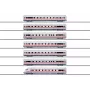 Märklin 042930 H0 ICE Hochgeschwindigkeitszug-Wagenset mit 7 Wagen, DB AG, Maßstab 1:87
