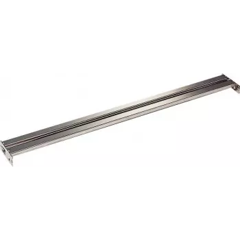 LEITZ Aufhängeleiste, vernickeltes Metall, 1000 mm, rostgeschützt, glatte Oberfläche, 10 Stück (2010-00-00)