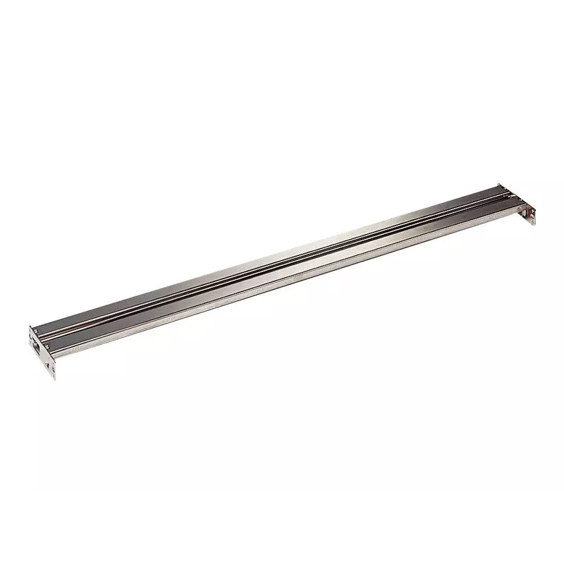 LEITZ Aufhängeleiste, vernickeltes Metall, 1000 mm, rostgeschützt, glatte Oberfläche, 10 Stück (2010-00-00)