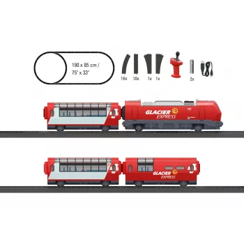 Märklin World 29348 H0 Startpackung Glacier Express (29348)