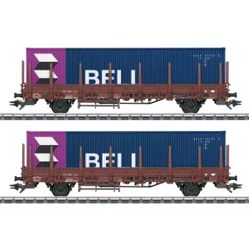 Märklin 046939 H0 Gedeckter Güterwagen Gms 30 DB Epoche III AC