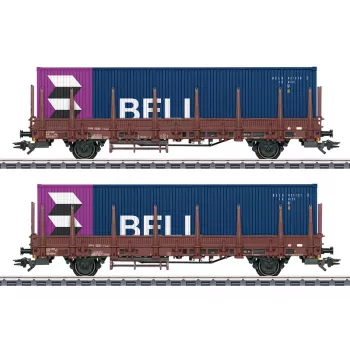 Märklin 046939 H0 Gedeckter Güterwagen Gms 30 DB Epoche III AC