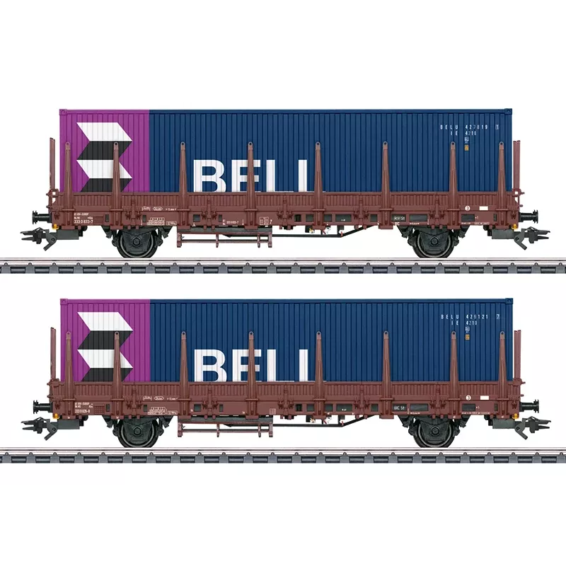 Märklin 046939 H0 Gedeckter Güterwagen Gms 30 DB Epoche III AC