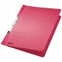 LEITZ Schlitzhefter DIN A4 Manila Karton Rot 250 g/m² 170 Blatt 80 mm Mechanik 50 Stück 3746-00-25