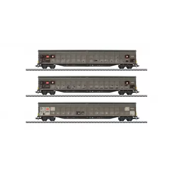 Märklin 48067 H0 3-teiliges Schiebewandwagen-Set DB AG