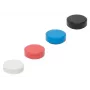 MAULpro Recycling Runde Magnete, 29 mm x 11 mm, 20-teiliges Sortiment (Weiß, Rot, Blau, Schwarz) 6177399